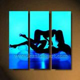 Modern Pop Art Nude Oil Painting for Wall Decoration (KLNA-0012)