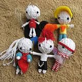 Handmade String Voodoo Dolls