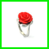 2012 Rose Shaped Engagement Ring Jewellery