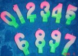 Rainbow Number Candles (SZC3-0031)