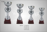 Plastic Silver Trophy Cup (HB1001) 