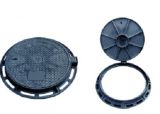 Manhole Cover, Made of Ggg500 or Gray Iron Material, Various Accessories Are Available