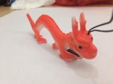 High Quality Plastic Promotional 3D Funny Dragon TPR Toys (TPR-26)