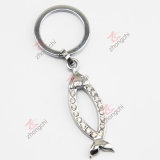 Crystals Fish Shaped Keychain Gifts (KC)