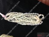White Nephrite Jade Bead Necklaces for Fashion