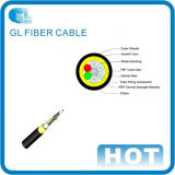 ADSS Cable Sm, G652D with Non-Armored Central Strength Member, Non-Metallic Component Cable