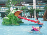 Frog Slide-Kids' Slide for Waterpark (XS38)