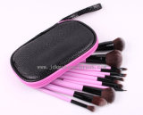 Short Handle Pink Makeup Brushes