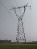 Power Transmission Line Tubular Steel Tower