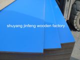 ISO9001: 2008 Blue Color 2 Side 17mm Melamine MDF, E2