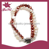Fashion Special Natural Pearl Bracelet (2015 Plb-013)