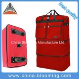 Outdoor Travel Lightweight Rolling Wheeled Duffle Bag Suitcase Expandable Luggage