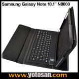 Bluetooth Leather Keyboard Case for Samsung Galaxy Note 10.1 N8000