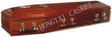 European Style Wooden Coffin Made in China