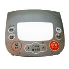 Decorative Panel Plastic Skin Part with Rice Cooker Pet Screen Printing for Electric Control Panel