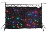 1x2m, 2x3m, 3x4m RGB LED Star Curtain / LED Video Curtain / LED Vision Curtain SMD LED Cloth