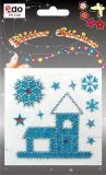 Christmas Glitter Sticker for Decoration (GGS-C06)