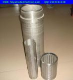 Stainless Steel Filter Tube/Wedge Wire Wrap Johnson Screen Manufacturer