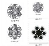 Steel Wire Rope (6X24+7FC 6X12+7FC)