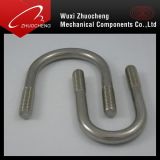 DIN 3570 Stainless Steel Steel U Bolt with 2 Nuts Zinc Plated Free Sample