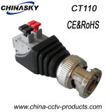 CCTV Male BNC Connector with Screwless Terminals (CT110)