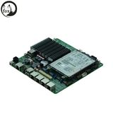 4 Ethernet Firewall Motherboard, 6 USB J1800 Fanless Firewall Mainboard, DC 12V Bypass Mainboard Support WiFi&3G