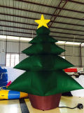 Customized PVC Tarpaulin Inflatable Christmas, Party and Family Decoration Tree