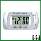 2015 New Arrival LCD Talking Alarm Clock with Backlight, Desktop LCD Talking Alarm Clock, Hot Sale Magic LCD Talking Clock G20c115