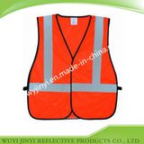 Wholesale Reflective Safety Orange Vest with Reflective Tape