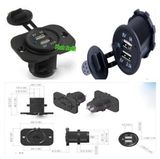 Car Charger USB Socket/USB Charger/Adaptor/Car Cigarette Lighter Socket