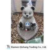 Granite Animal Stone Sculpture with Bear Shaped for Memorial