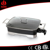 Adjustable Temperature Control Electric Grill Pan