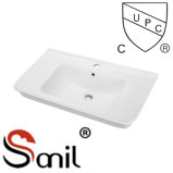 New Model Bathroom Vanity Ceramic Sink with Upc Certification (SN6013)