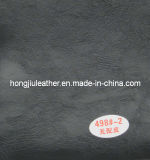 Black Crack Decorative Sofa Leather for Sale