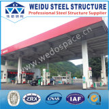 The White Gas Station Steel Structure (WD102133)