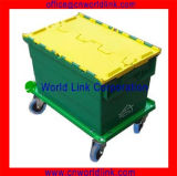 600X400X370mm 50kgs Stackable Storage and Moving Plastic Crates