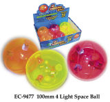 100mm 4 Light Space Bounce Ball