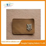 Embroider Leather Label, Learther Label with Printed Label