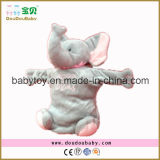 High Quality Plush Grey Elephant Hand Puppet