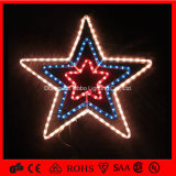 Flash Rope Holiday Decoration LED Motif Star Light