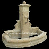 Antique Marble Carving Wall Fountain