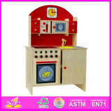 2014 New and Popular Kids Kitchen Toy, Hot Sale Wooden Play Kitchen for Children, High Quality Product Wood Kitchen Set W10c068
