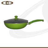 Aluminum Ceramic Coating Frying Pan Non-Stick Fry Pan with Handle