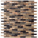 2015 Newest Bosnia Glass Mosaic with Strips Shaped (D 1061)