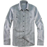 Men's Casual Long Sleeve Cotton Shirt