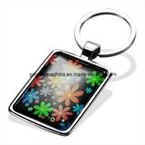 Promotion Colorful Cheap Printed & Epoxy Metal Key Chain