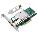10GB Intel 82599 X520 2 SFP Port Pcie Fiber Optic Network Card