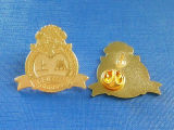 Promotion Gold Plated Metal Badge (GZHY-CY-004)