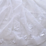 Embroidery Lace on Organza (A2015013)