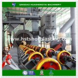 Pipeline Outer Cleaning Shotblasting Polishing Machine